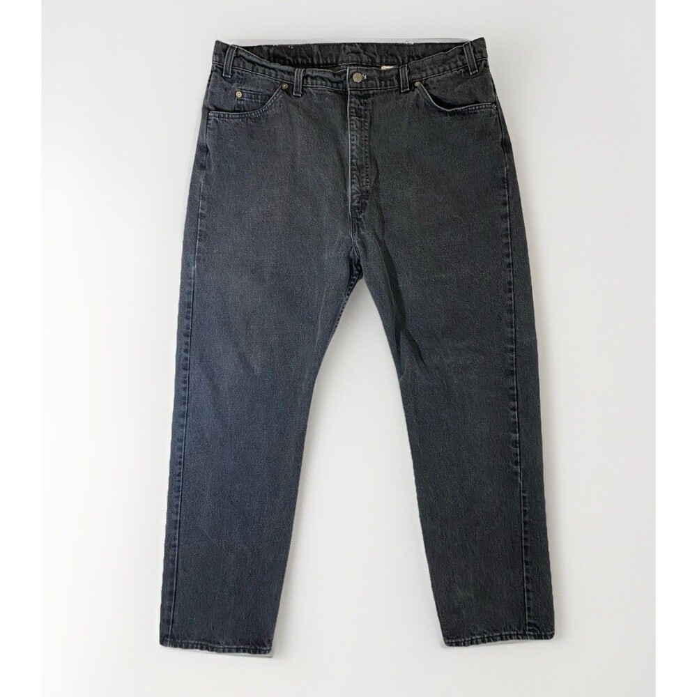 Vintage 90s Levi's 505 Orange Tab Jeans Regular Straight Leg 40x32 Made In USA